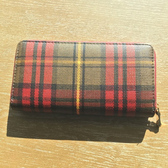 Handbags - Green, yellow, black, and red wallet 7.5 in long